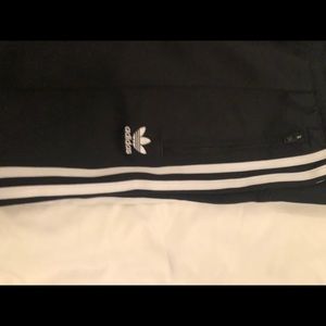 Adidas classic track pants with zipper ankle